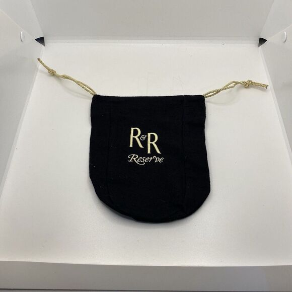R&R Reserve Rich Rare Canadian Whiskey Bag Royal Drawstring‎ Pirate Coin Purse - Picture 1 of 4